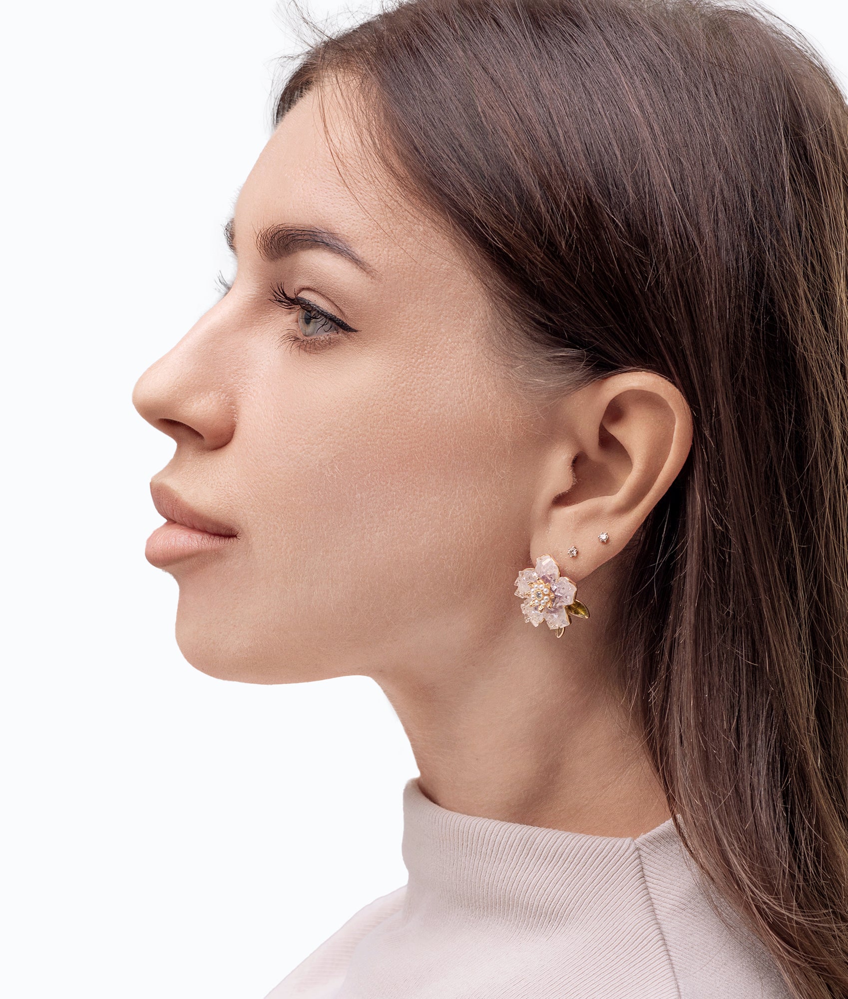 JULIET CRYSTAL EARRINGS - Murmure