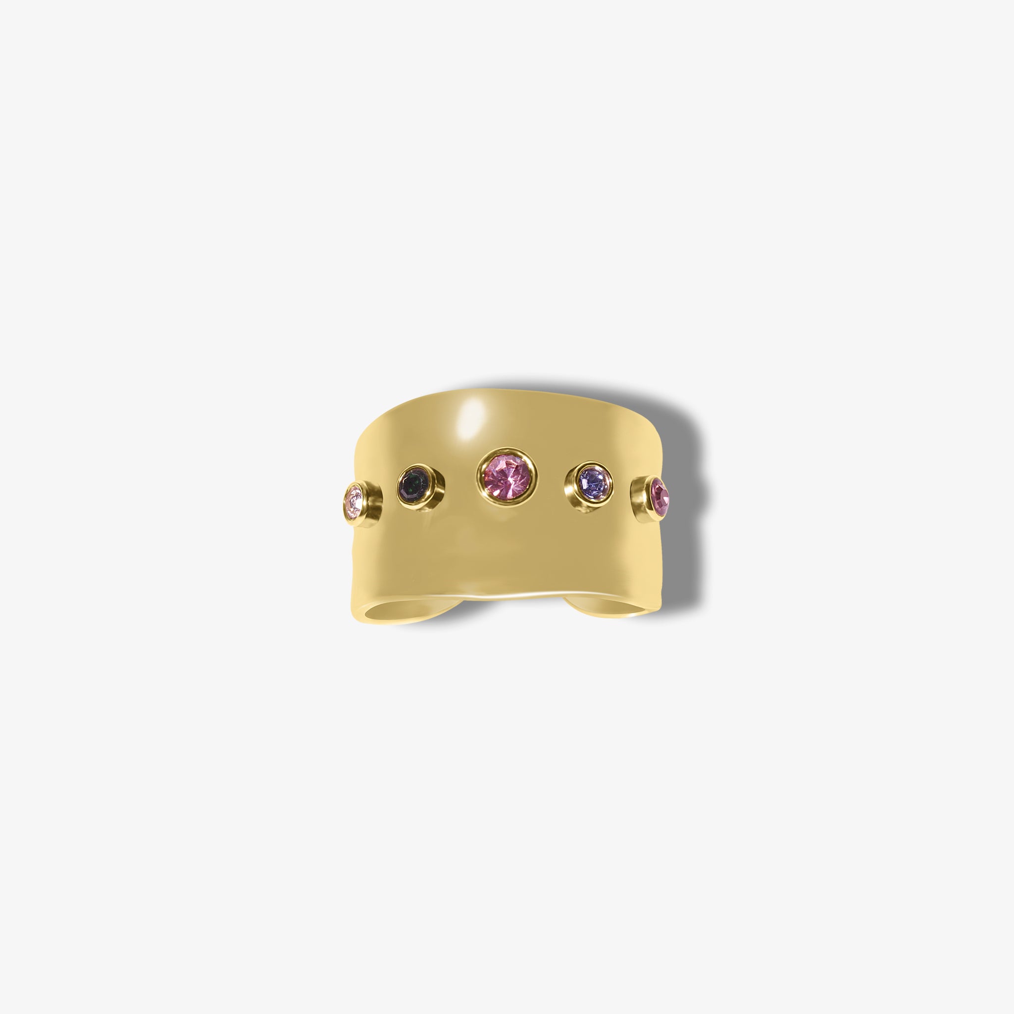 Gold Charm Ring 