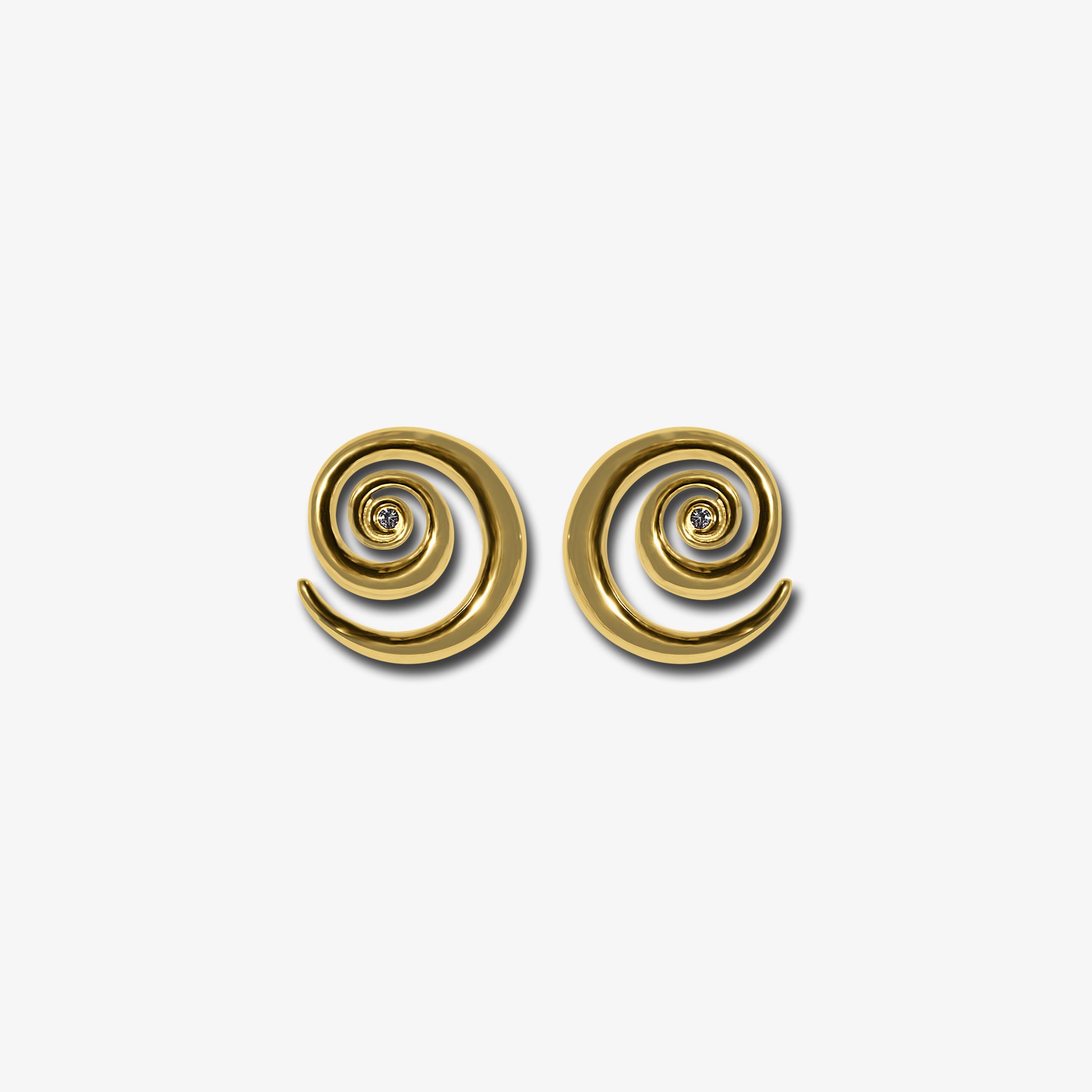 LANA CHUNKY SPIRAL EARRINGS