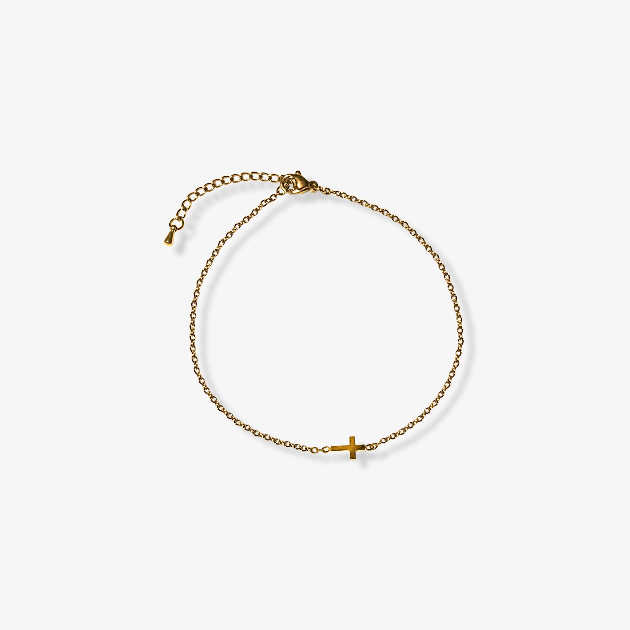 Ava Cross Anklet