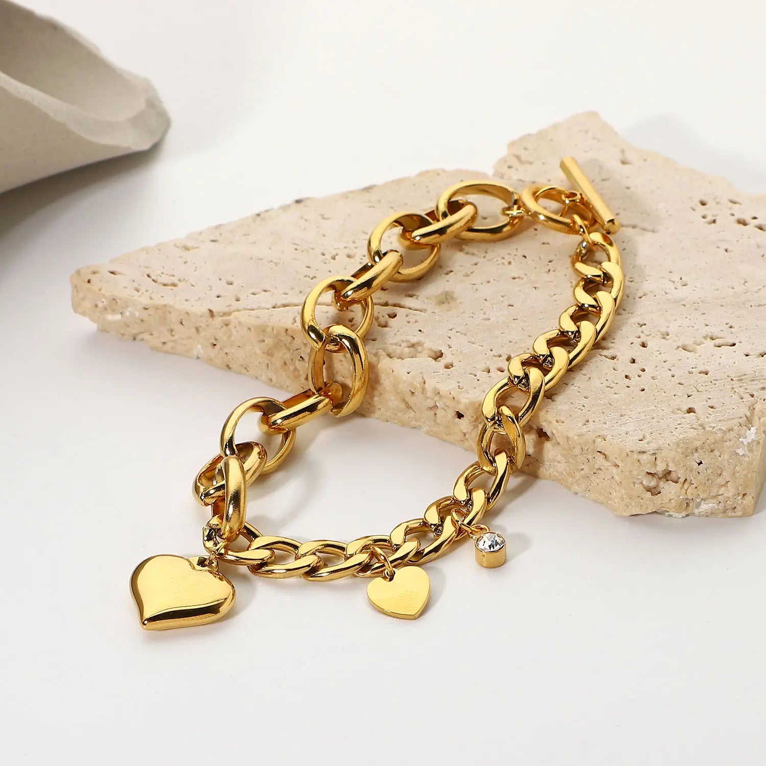 AMOUR CHUNKY CHAIN BRACELET