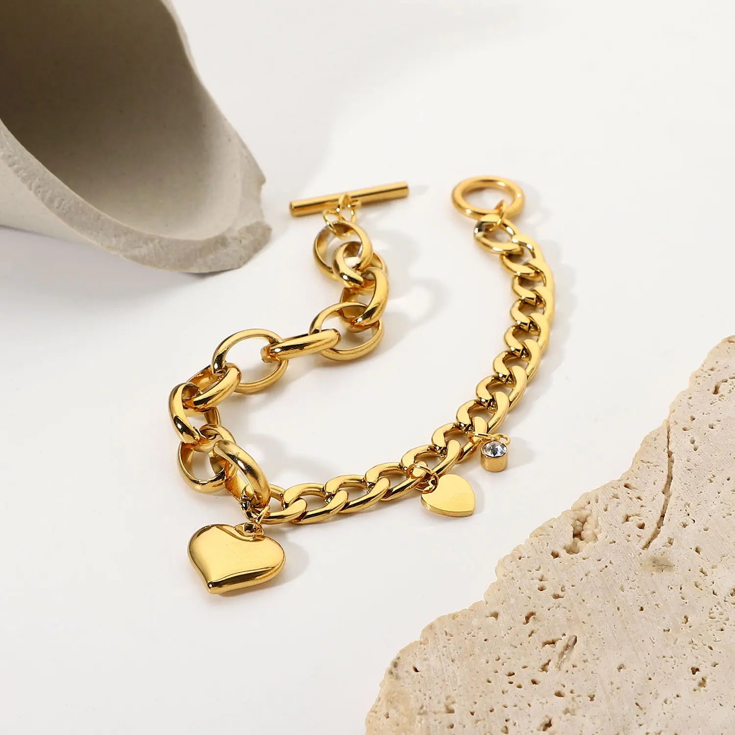 AMOUR CHUNKY CHAIN BRACELET