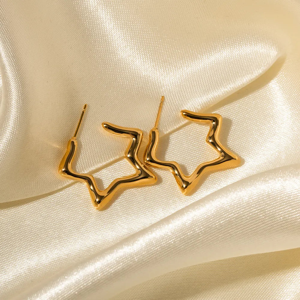 SARAH STAR STUD EARRINGS