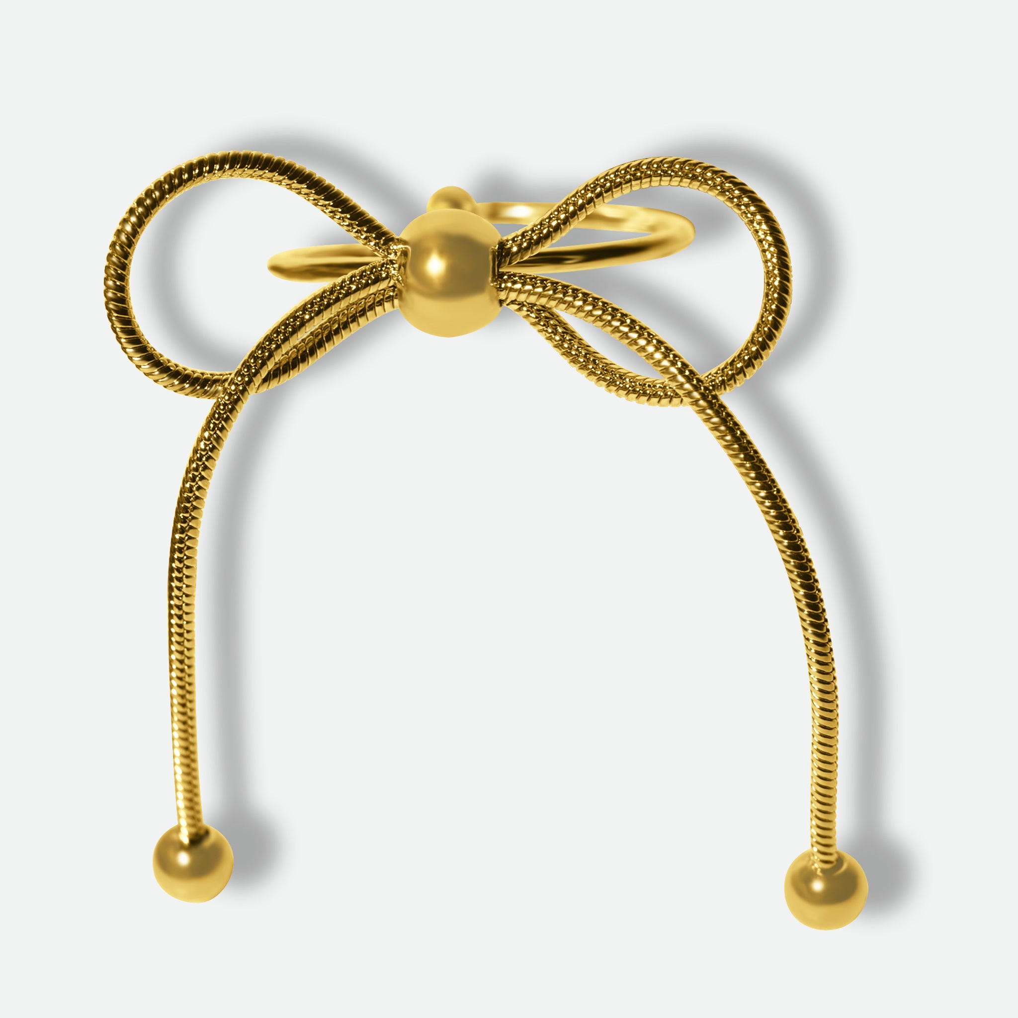 Gold Bow Knot Set 