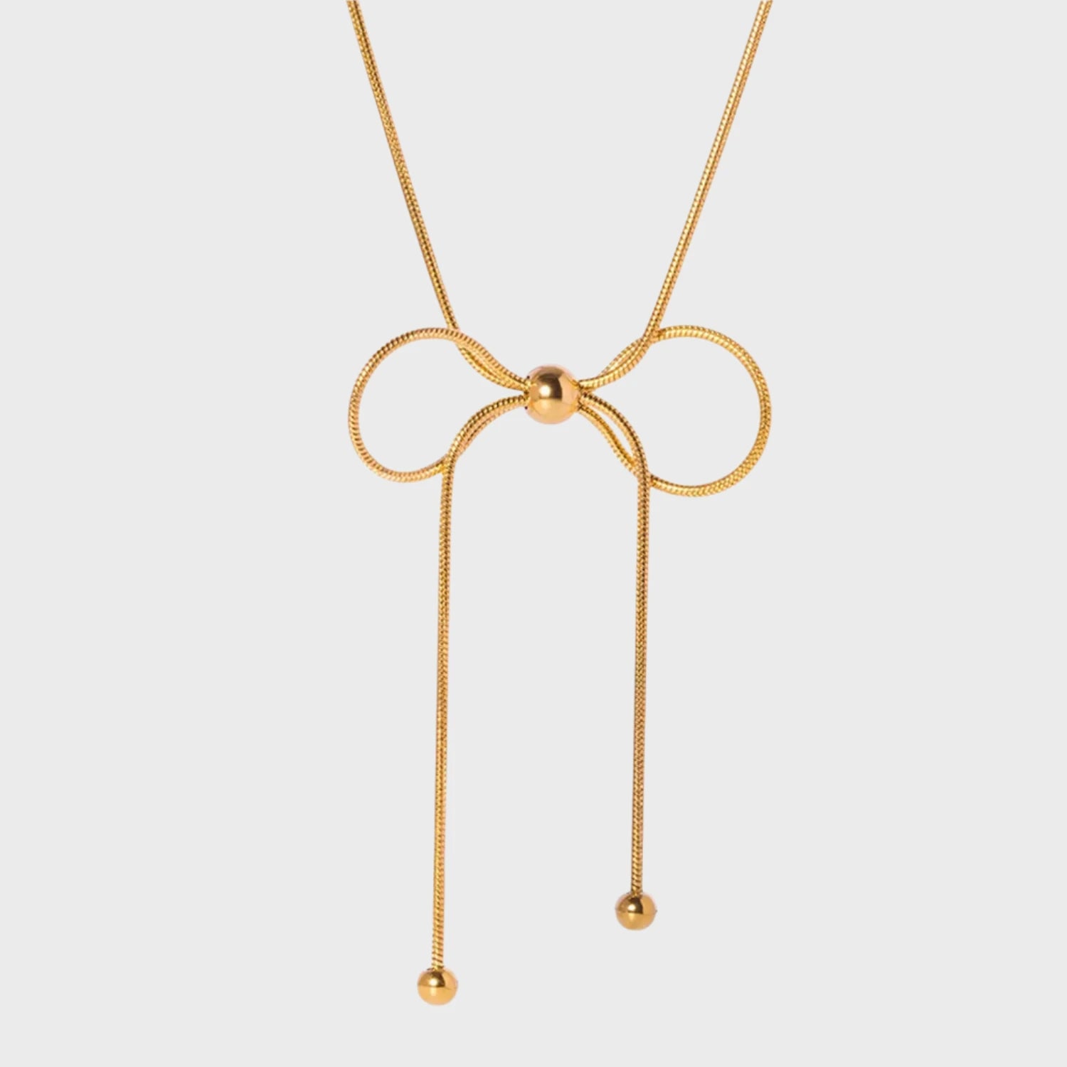 JEMMA BOW NECKLACE - Murmure