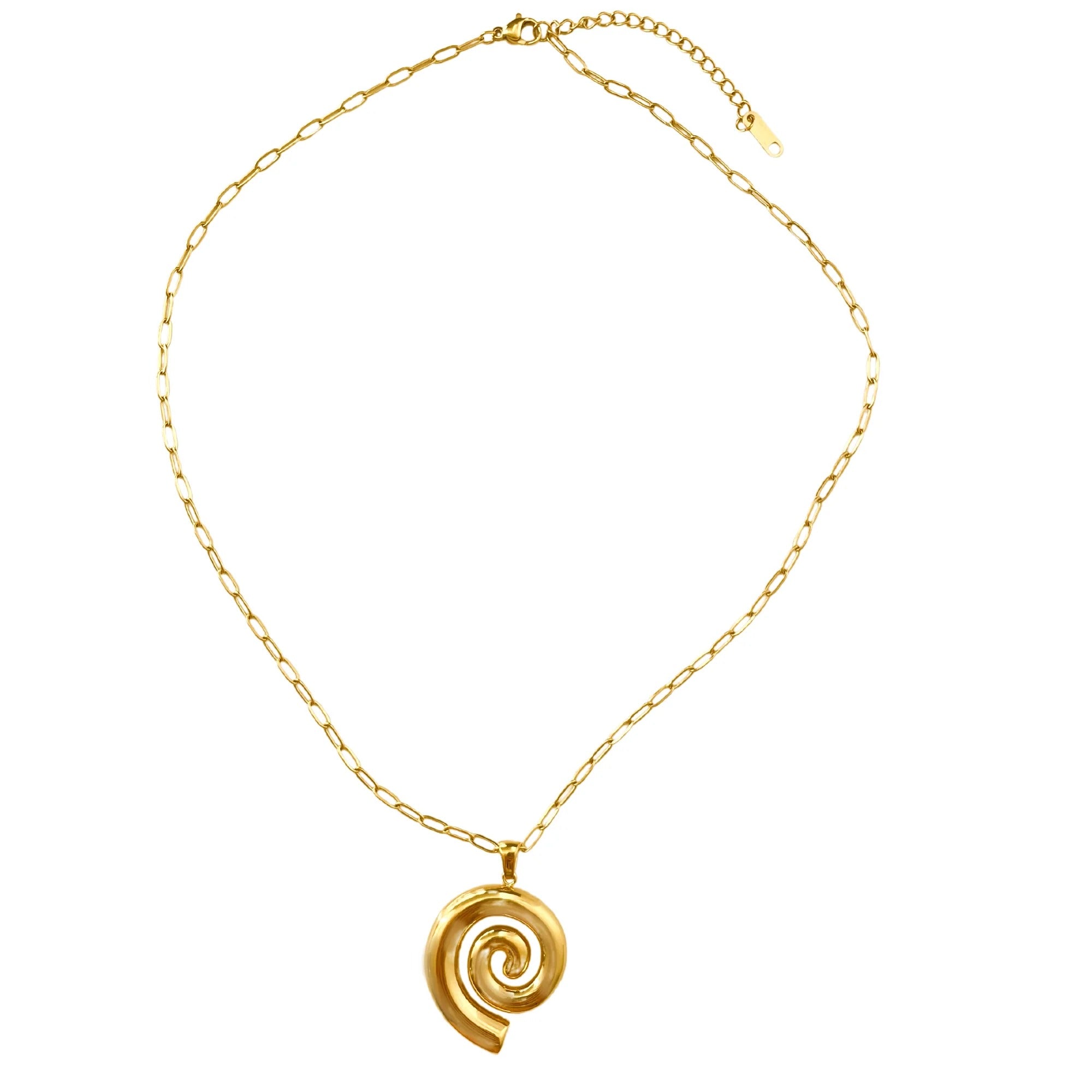 SARAH SPIRAL NECKLACE